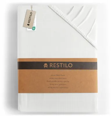 Produktbild von DecoKing Spannbettlaken gekämmte Baumwolle Jersey weiß