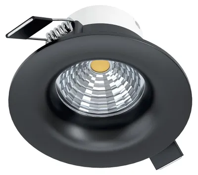 Immagine prodotto di Faretto Ad Incasso Moderno Saliceto Alluminio Nero Led Integrato 6W 2700K Ip20