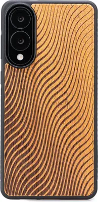 Image de Housse en bois pour Galaxy S25 Edge, Bewood Merbauwellen