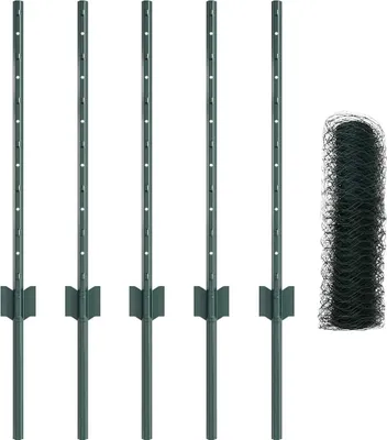 Produktbild von vidaXL Geschweißter Drahtzaun 10 x 0,6 m (B x H)