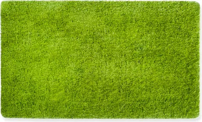 Produktbild von casa pura Badematte Sky, Badezimmerteppich extra flauschig, rutschfest & waschbar viele Größen & Farben, Mikrofaser Badteppich - Grün, 50x60 cm