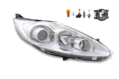 Produktbild von Scheinwerfer passend für Ford Fiesta 08 10/08-11/12 H7 H1 R +Nebel+Leuc. 1678064 1661616 1579905 1549506 1524270 1530503 1740029 8A6113 Johns