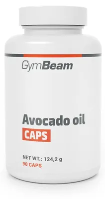 Produktbild von GymBeam - Avocadoöl, 90 Kapseln