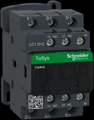 Image de Contacteur de puissance TeSys D AC3 12A 3P 1NO 1NC Bobine 230VAC