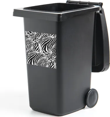 Produktbild von MuchoWow® - Abfall-Aufkleber - Container - für Abfallcontainer