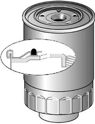 Produktbild von Kraftstofffilter PURFLUX CS954 für NISSAN NP300 Navara Pickup (D40) Filtereinsatz