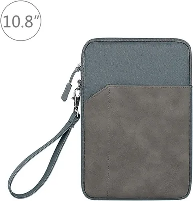 Zdjęcie produktu dla 7.torba na tablet 9-10,8 cala Wyściełany, odporny na wstrząsy pokrowiec na tablet z przednią kieszenią Wodoodporna, przenośna torba do przechowywania tabletu z uchwytem do przenoszenia
