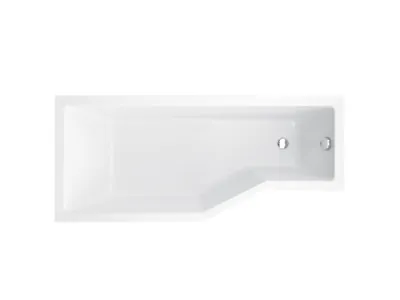 Produktbild von Badewanne INTEGRA 170 x 75 mit Füßen , mit Siphon (ohne Schürze) linke