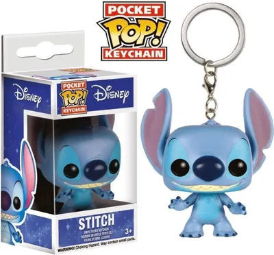 Produktbild von Disney Lilo and & Stitch - Stitch  - Schlüsselanhänger Funko Pocket POP! Keychain