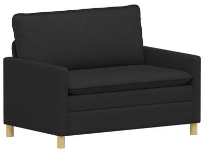 Obrázok produktu pre vidaXL Pohovka čierna 126 x 81 x 87,5 cm