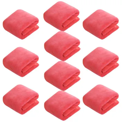 Produktbild von 10er-Pack Salon-Haartücher – Schnelltrocknende Handtücher für Haare, Hände und Gesicht, geeignet für Zuhause, Salon, Spa und Friseursalon