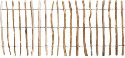 Produktbild von BM Rollzaun, 500 x 90cm, Haselnuß natur