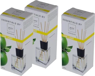 Produktbild von Essentials by ipuro Lime Light 50ml Raumduft (3er Pack)