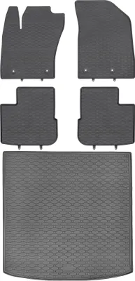 Image de RIGUM 407051 Coffre + tapis de sol GEYER 882/4C - Fiat Tipo Break 02.2017 Espace pour les pieds OP2 à l'avant - MONTAGE