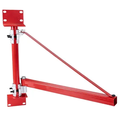 Image de TEENO Bras de support de palan électrique, Capacité de Charge 200-800 kg,Treuil câble Fixation orientable Accessoire Levage Potence, Bras de Levage