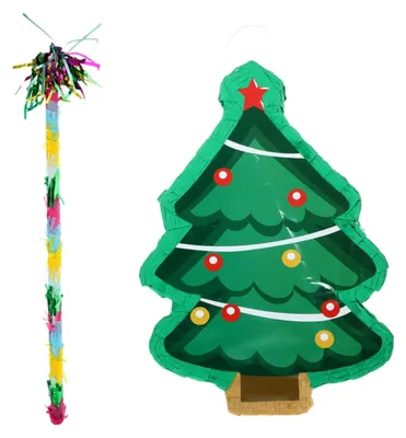 Produktbild von Weihnachtsbaum Pinata Dekoration für Weihnachtsfeiern