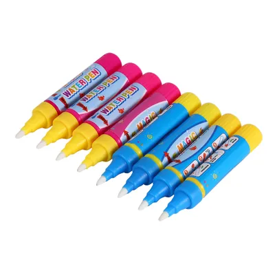 Produktbild von 8 Teile/satz Wasser Zeichnung Spielzeug Kid Malerei Schreiben Matte Stift Doodle Spielen Werkzeug