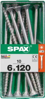 Produktbild von Spax Universalschrauben 6.0 x 120 mm TX 30 - 10 Stk.