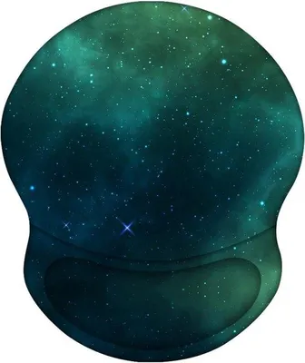 Productafbeelding van Ergonomische Muismat met Gel Kussen en Polssteun - Zachte Elasthan Oppervlak - Antislip Onderkant - Ideaal voor Thuis en Kantoor