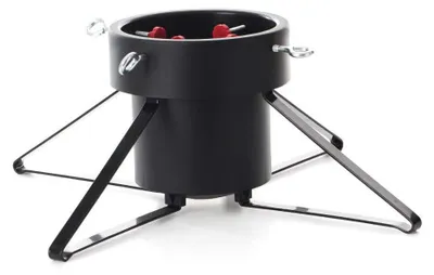 Metall-Weihnachtsbaumständer, schwarz, 57 cm