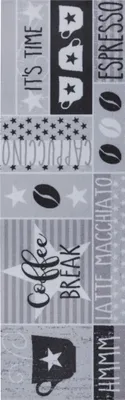 Obrázok produktu pre 50x150 cm Behúň Cook & Clean 105723 Grey Black White