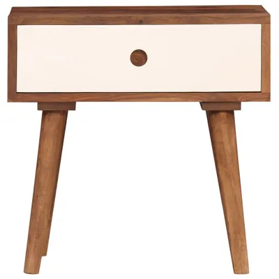 Produktbild von vidaXL Nachttisch Massivholz Akazie 45x30x45 cm