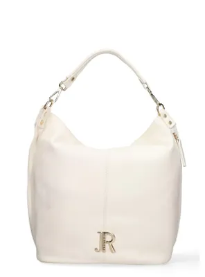 Produktbild von Damen Schultertasche aus Leder, Modell "Dollar", mit verstellbarem Trageriemen. Hergestellt in Italien