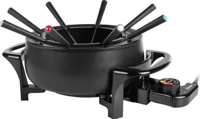 Immagine prodotto di Set fonduta 1000w 8 forchette nero Tristar FO-1107