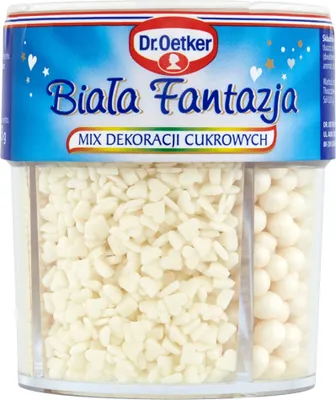 Produktbild von Dr. Oetker White Fantasy cukrová směs na zdobení 73 G