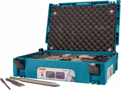 Produktbild von Makita 17-tlg. Bohrer- und Meißel-Set Silber