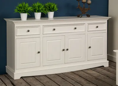 Zdjęcie produktu dla Designerska komoda wiejska kredens szafka półka drewno luksusowe komody kredens