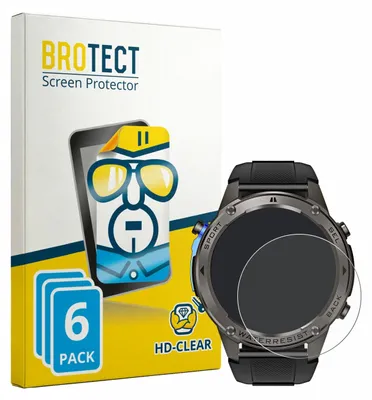 Produktbild von 6x Für Kardena Care GPS Schutzfolie BROTECT Displayschutz Display Schutz Folie Klar Transparent