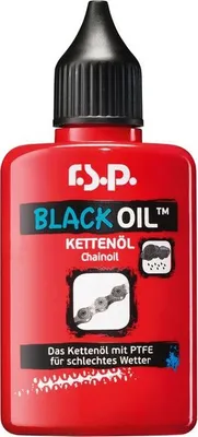 Produktbild von r.s.p. Black Oil Kettenöl 50 ml - mit PTFE für Nassschutz
