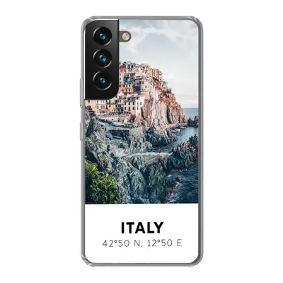 Produktbild von MuchoWow® Handyhülle Schutzhülle Hülle für Samsung Galaxy S22 Cinque Terre - Italien - Amalfi - Meer Silikon Softcase Handy Hülle - Mobiltelefonhülle