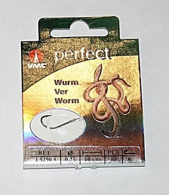 Produktbild von VMC Perfect Wurmhaken brüniert Gr.2