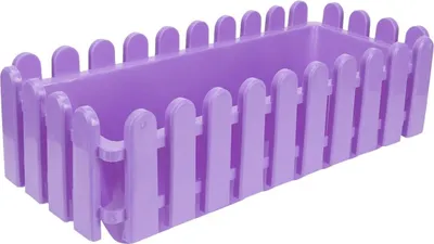 Image de Bordure rectangulaire en plastique pour pots de fleurs et plantes succulentes - pot de fleurs décoratif - pots de fleurs pour rebord de fenêtre et balcon - décorations vertes
