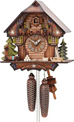Produktbild von Hekas Kuckucksuhr „Haus des Schwarzwaldes“