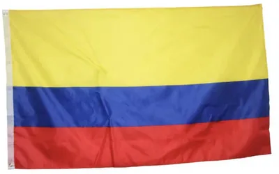 Produktbild von Kolumbianische Flagge – Flagge von Kolumbien – 150/90 cm – Polyester – Weltmeisterschaft – Fußballflagge – CHPN