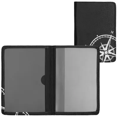 Produktbild von kwmobile Fahrzeugschein Hülle mit Kartenfächern - Kunstleder Etui Tasche Zulassungsbescheinigung