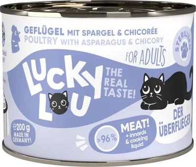Produktbild von Lucky Lou Lifestage Sterilized Geflügel 200 g