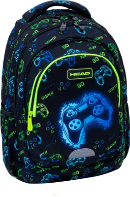 Produktbild von Go Playing Neon Head Astra Schulrucksack