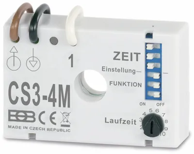 Produktbild von Elektrobock CS3-4M Multifunktions Nachlaufrelais Unterputz