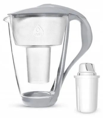 Produktbild von Glas-Wasserfilterkanne Dafi Crystal Led 2L mit Classic-Filter