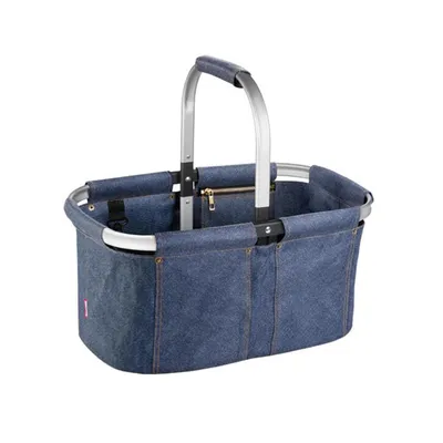 Produktbild von Tescoma Faltbarer Einkaufskorb SHOP!, denim style