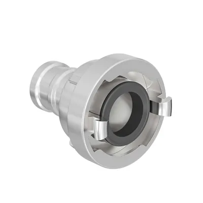 Produktbild von Wiltec Storz Kupplung D 25mm Druckkupplung mit langem Stutzen Schlauchkupplung aus Aluminium