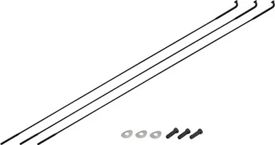 Zdjęcie produktu dla Zipp Cx-ray J-bend Szprychy czarne 258 mm Czarne 258 mm