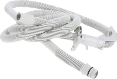 Produktbild von Bosch, Siemens Ablaufschlauch 00678974 und Schlauchhalter für die Waschmaschine