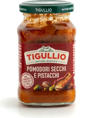 Produktbild von 3x Star Tigullio GranPesto Pomodori Secchi e Pistacchi Pesto getrocknete Tomaten und Pistazien 190g Soße Sauce