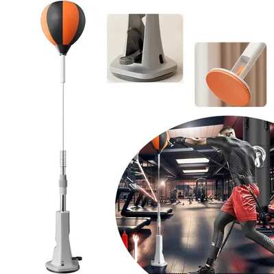Produktbild von Freistehender Boxball/Punchingball mit Standfuß - Höhenverstellbar, Für Erwachsene, Fitness & Heimtraining