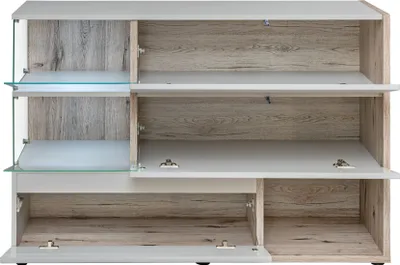 Produktbild von Kommode Sideboard Silk mit Led Beleuchtung und Push-Click System